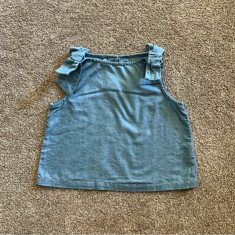 Girls Gingersnaps Bow Strap Tank Top 8